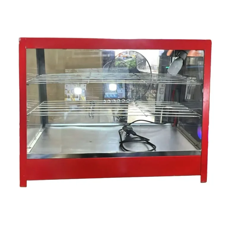 Locally Made Food Display Warmer - Red
