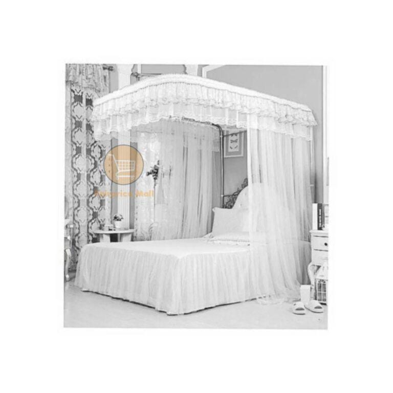 2 Stand Rail Mosquito Net 6x6 - White