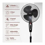 Saachi Stand Fan 16 inch NL-FN-1738S