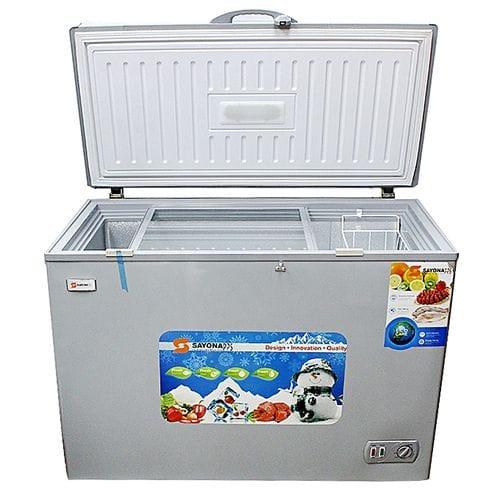 Sayona-400L-Chest-Freezer-Silver (1)