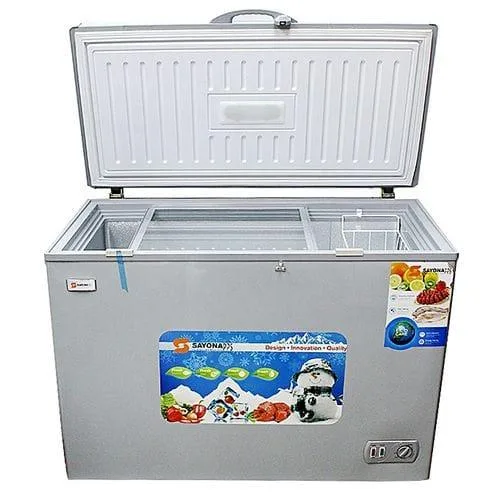 Sayona-400L-Chest-Freezer-Silver (1)