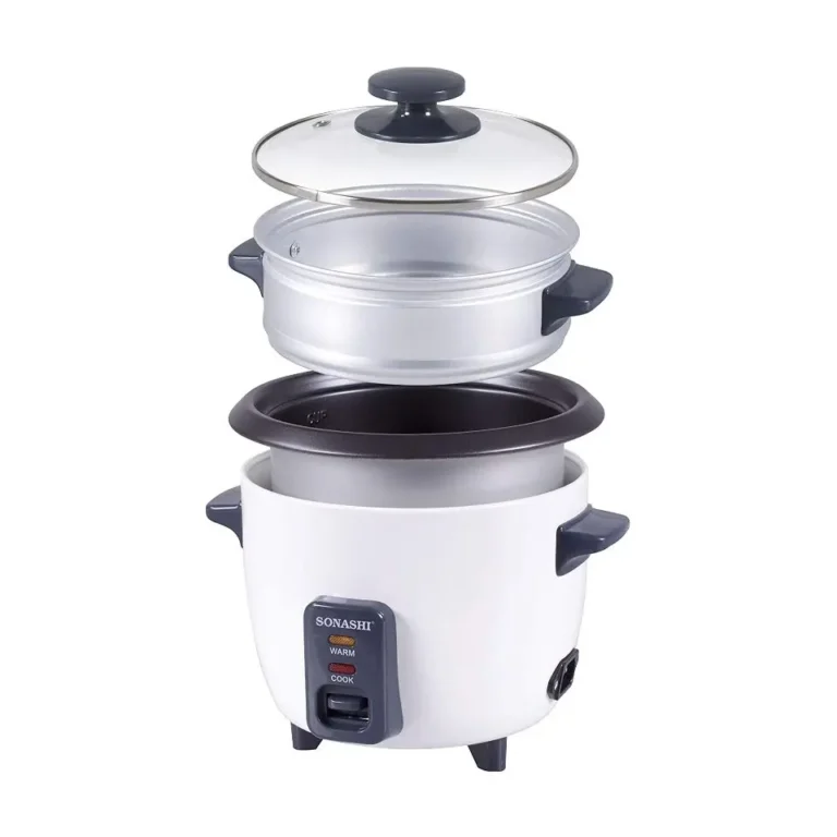 Sonashi 1.8L Rice Cooker With Steamer SRC-318