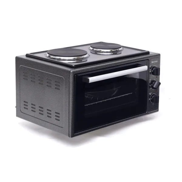 Blueflame 35 Liters Electric Mini Oven With Two Hot Plates