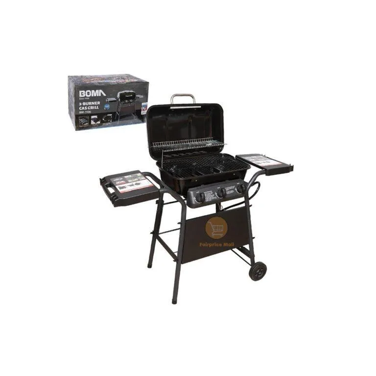 Portable Boma 3 Burner Gas Barbecue Grill BM-7000 Tourist gas grill