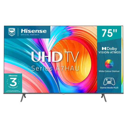 hisense 75 inch uhd smart television