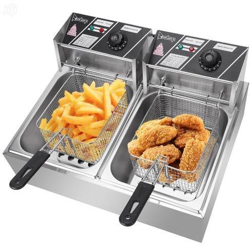 Pixel 12liter Double Deep Fryer