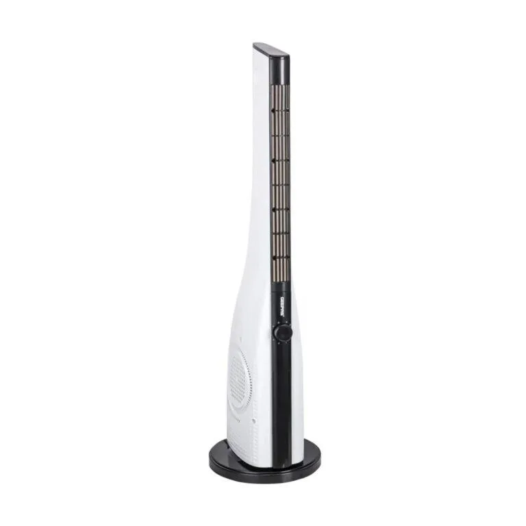 Geepas Tower Fan 35-inch , Powerful 45° Oscillating Fan, 3 Cooling Speeds, White - GF21167