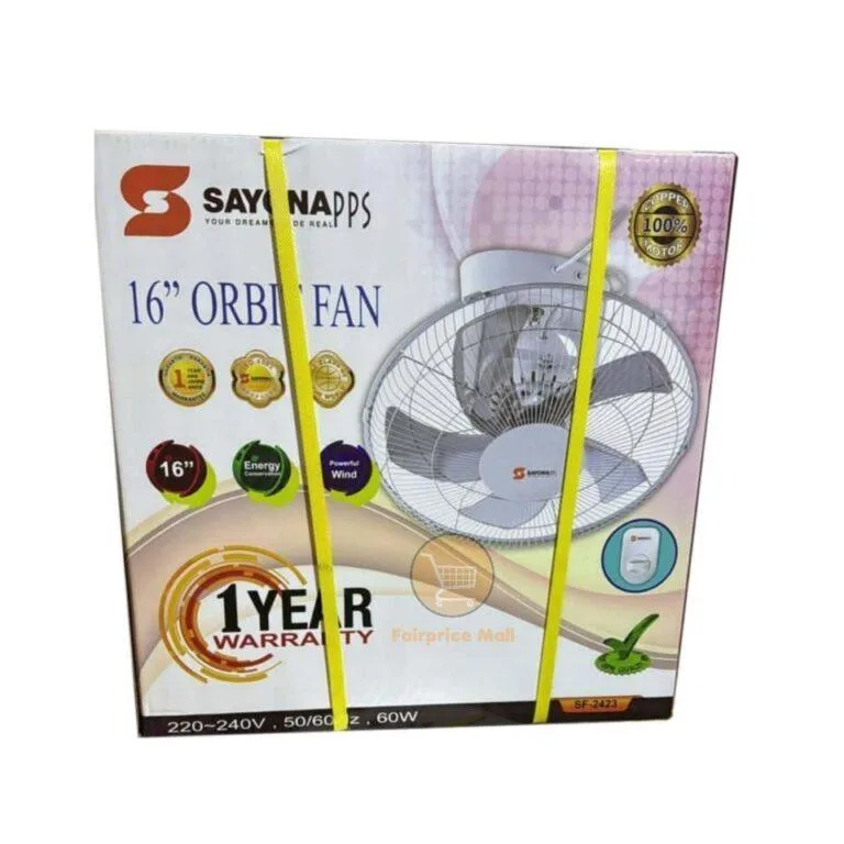 Sayona Ceiling Fan 16 inch SF-2423