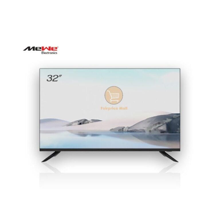MeWe  32 Inch HD Digital LED TV Free to Air – Black
