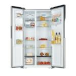 ADH 658Litres French Door Fridge With Water Dispenser – Silver