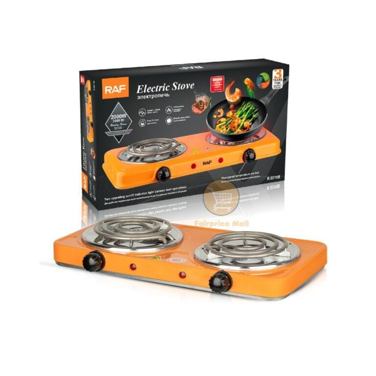 Raf Double Coiled Electric Cooking Hot plate Stove R.8011B