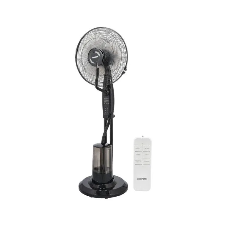 Geepas 16 Inch Mist Fan with Remote Control GF21160