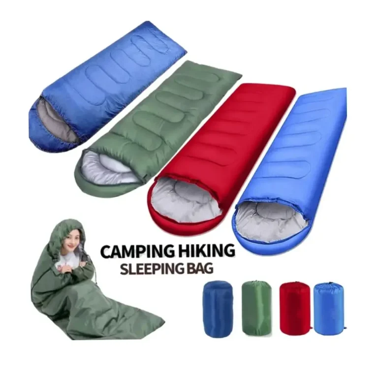 Sleeping Bag For Camping Hiking Outdoor Travel Waterproof - Green