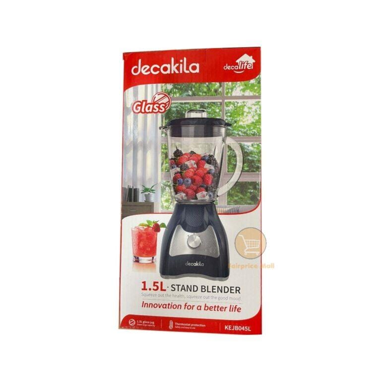 Decakila 1.5L Glass Blender KEJB045L
