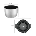 Silver Crest 6Litre 10-in-1Electric Pressure Cooker SC-6022