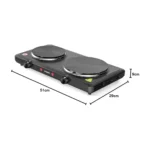 Sonashi Double Electric Hot Plate | SHP-613N