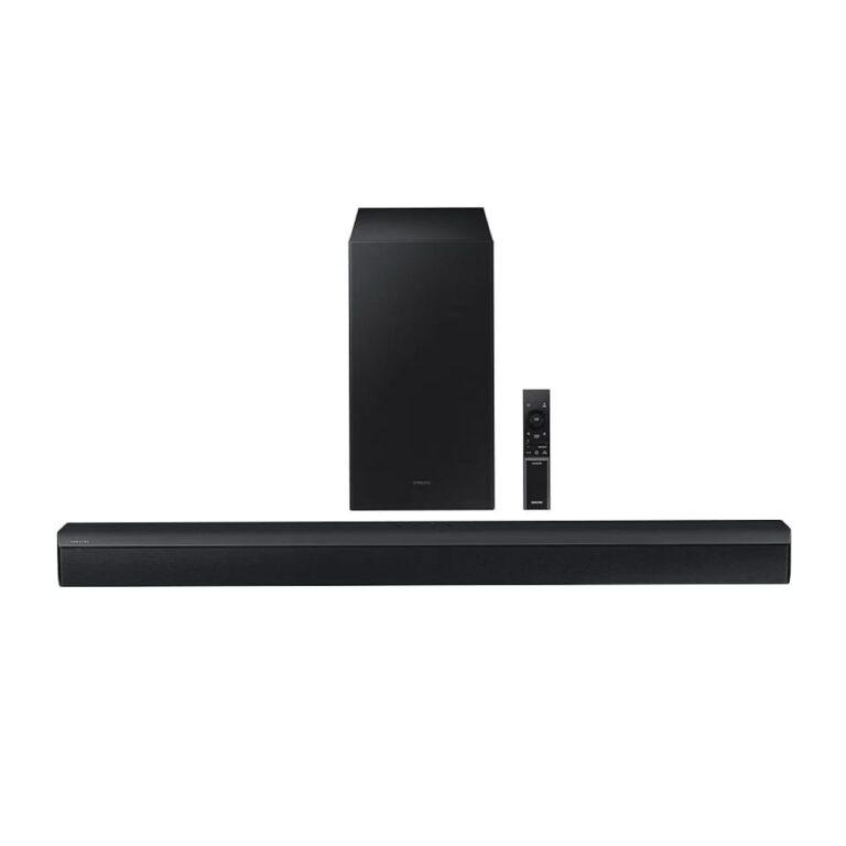 SAMSUNG HW-C450 2.1ch Sound Bar with DTS Virtual X, 300w with Dolby Audio