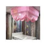 Ceiling Mounted Mosquito Net - King Size | Pink