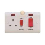 G & T Cooker Socket | Cooker Control Unit With Switch Socket