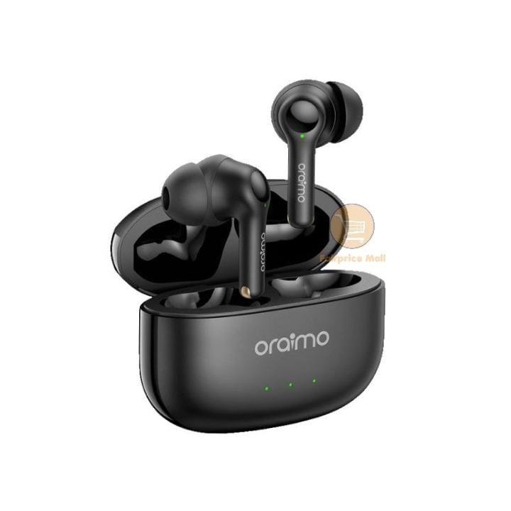 Oraimo FreePods 3C ENC Playtime True Wireless Earbuds- Black
