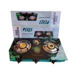 Pxel 3 Burner Glass Gas Stove
