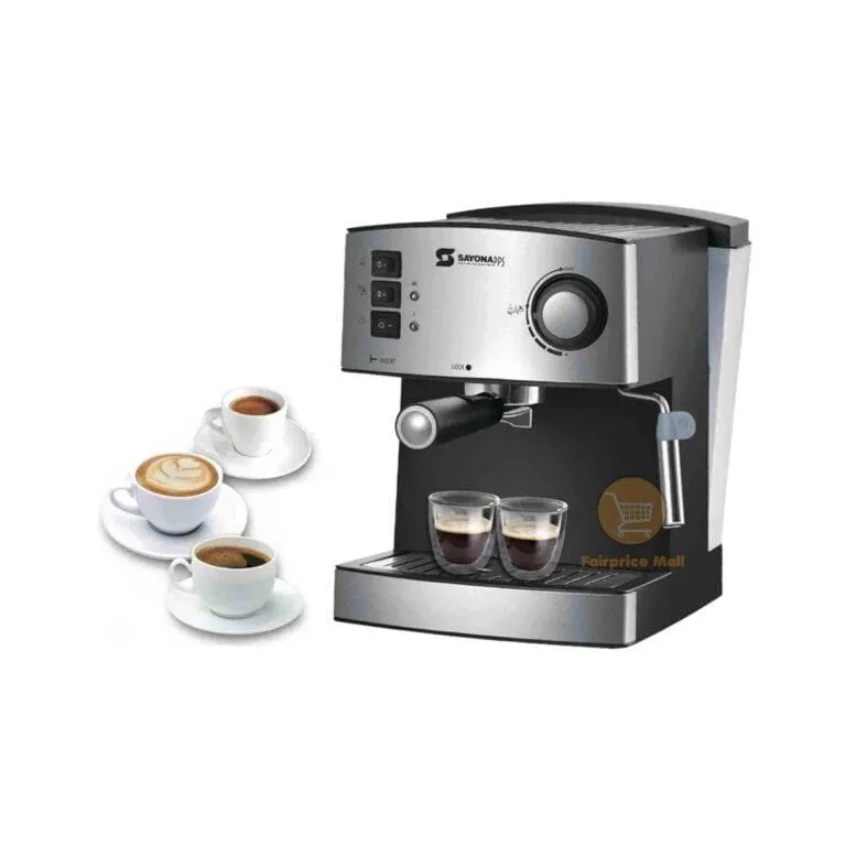 Sayona Espresso Coffee Machine 20 Bar 850w SEM-4223