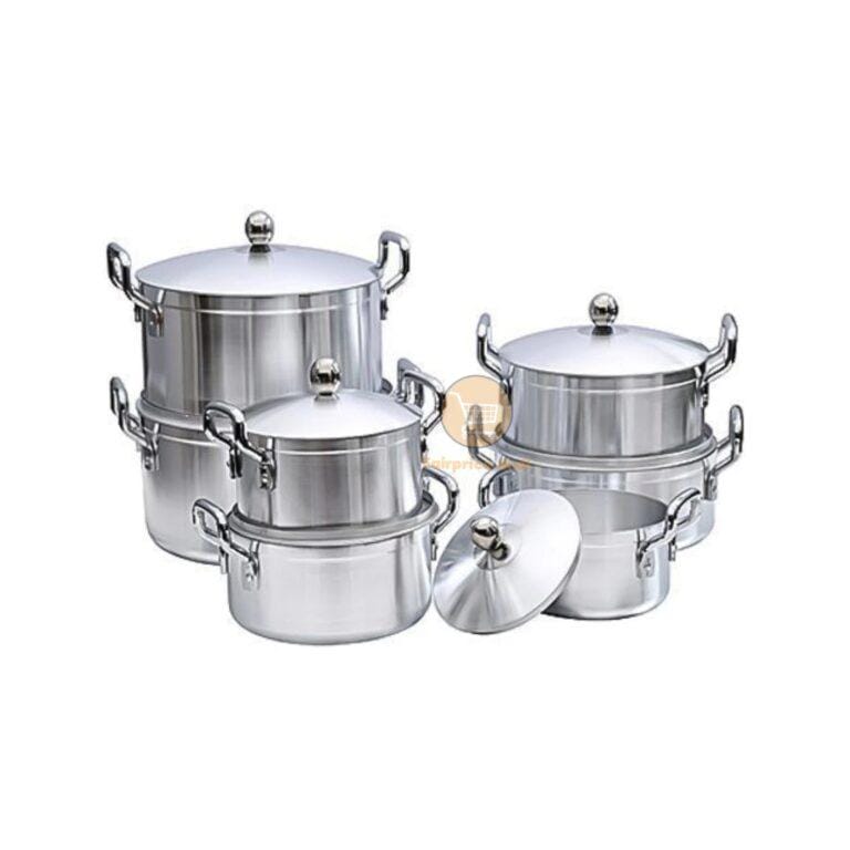 Tornado 7 - Piece Heavy Stainless Steel Saucepans/Cookware