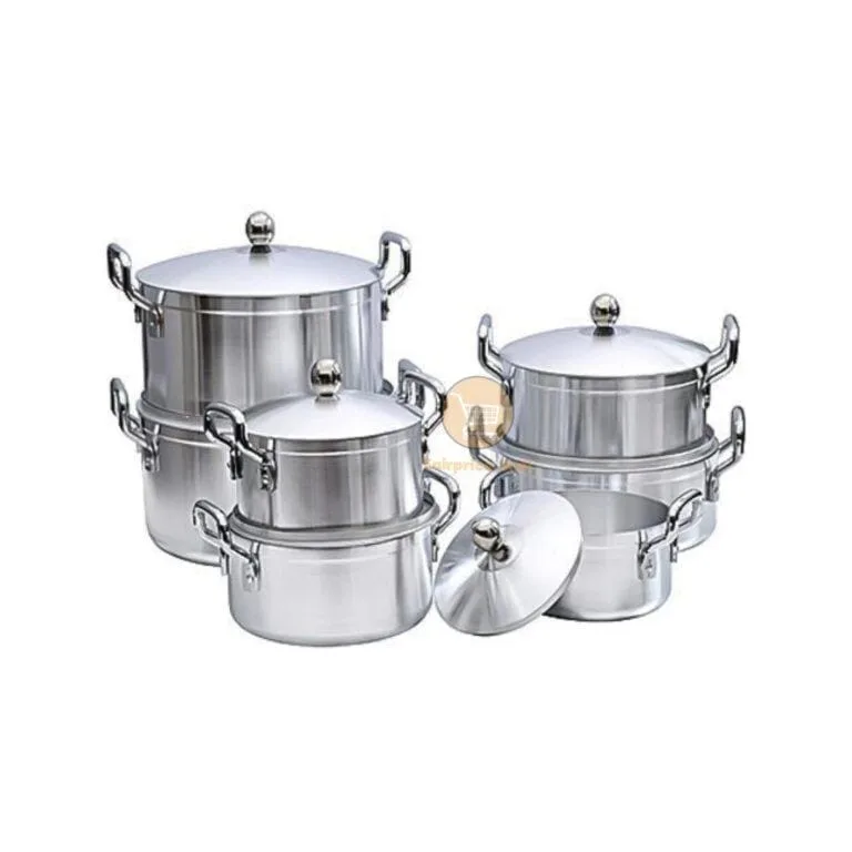 Tornado 7 - Piece Heavy Stainless Steel Saucepans/Cookware
