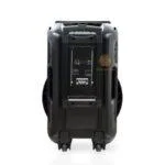 Saachi Professional Outdoor Trolly 18 Inch Speaker Bluetooth/TWS/FM/LED Bundle With Wireless Mic NL-SP-6335