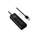 USB Hub 3.0 4 Ports 5Gbps USB HUB Splitter Adapter High Quality Computer USB Data Hub Dock