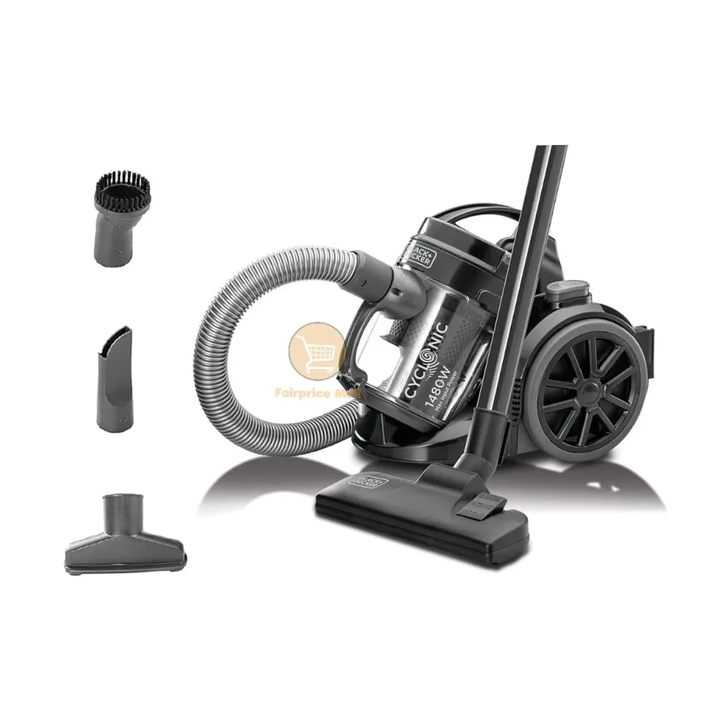 Black & Decker 1.8L Cyclonic Bagless Vacuum Cleaner VM1480-B5