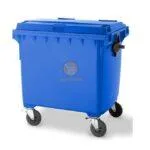 Outdoor 660L Plastic Waste Bin with Wheels | Dustbin