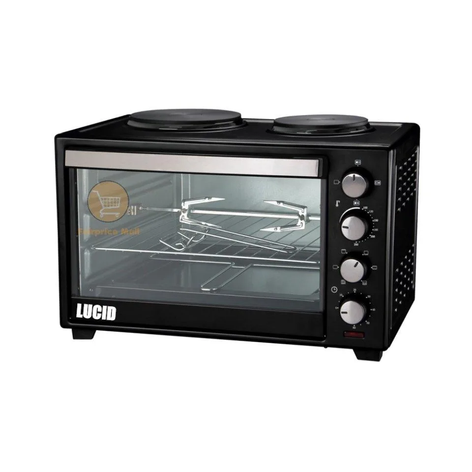 Lucid 48L Mini Oven With Rotisserie LEO48LR