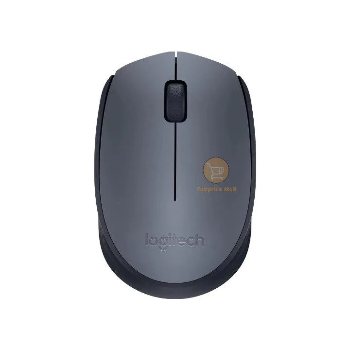 Logitech M170 Wireless Mouse, 2.4 GHz with USB Nano Receiver, Optical Tracking