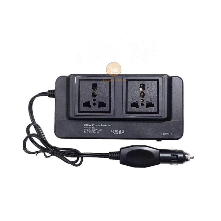 200 Watt Power DC To AC Car Inverter 12v