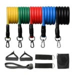 11pcs Resistance Bands Exercise Fitness Gym Belts