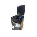 Superchef Cooker 3 Gas + 1 Electric Plate 50x60cm - Black