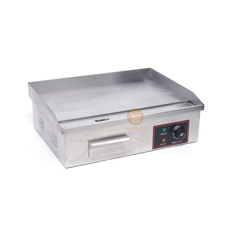 Commercial Electric Flat Top Griddle Grill Machine 22 Inch