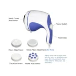 Relax & Spin Tone Full Body Massager 5-in-1 Full Body Slimming, Toning & Relaxation Massager 2500 RPM, 4 Modes