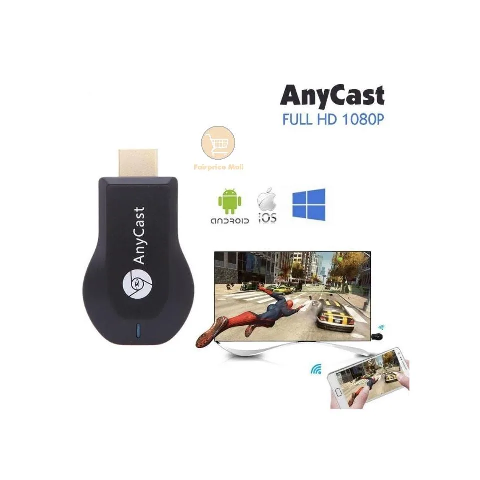 anycast1 Anycast M2 Plus Airplay 1080p Wireless Wifi Display Tv Dongle Receiver