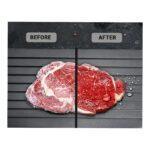 Professional Non-Stick Aluminum Rapid Defrosting Tray 29.5 × 20.8cm