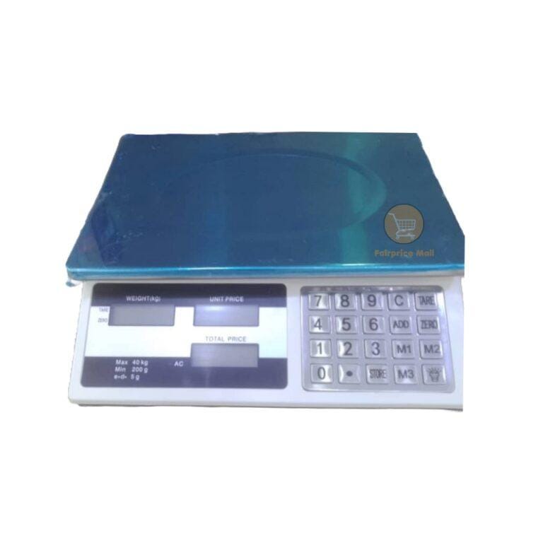 Double Sided Table top Digital Kitchen Weighing Scale 40kg