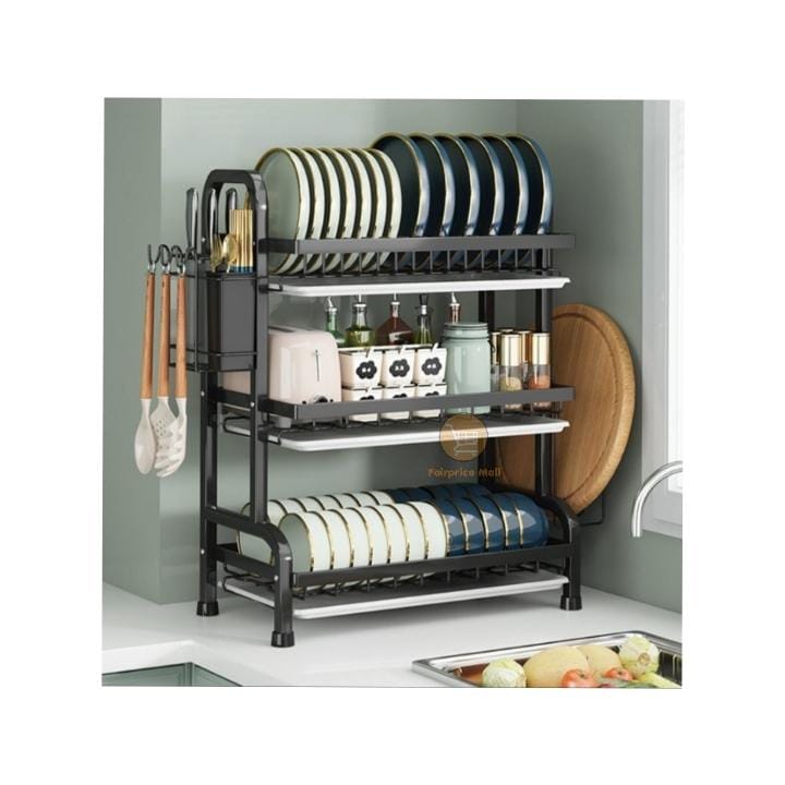 3 Tier Dish Drying Rack/Dish Drainer
