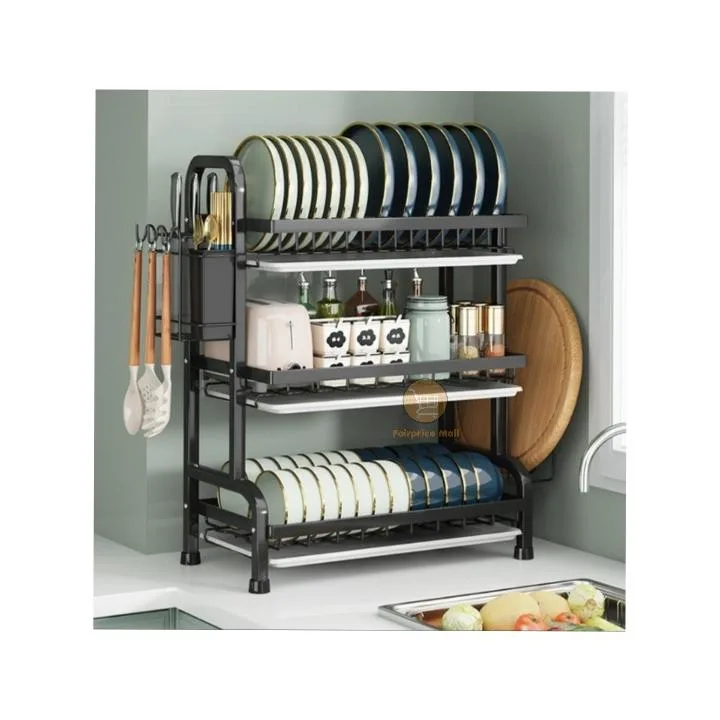 3 Tier Dish Drying Rack/Dish Drainer