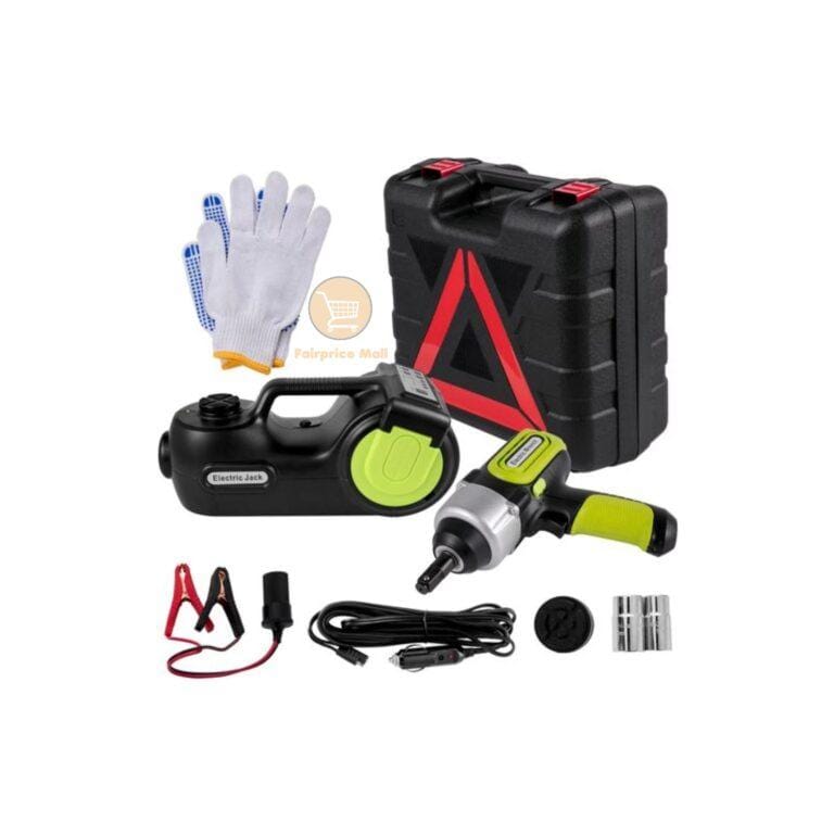 Electric Car Jack 5ton Car Jack Hydraulic, Electric Floor Jack With Electric Impact Wrench