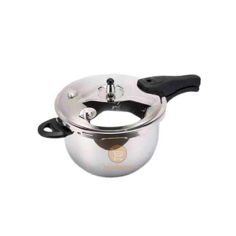 Hcx 4Litres Stainless Steel Pressure Cooker -Silver