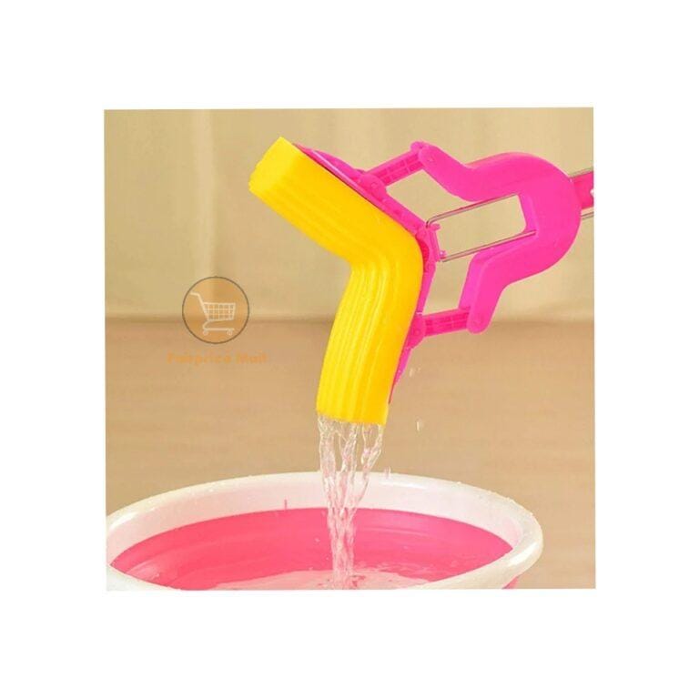 Folding Absorbing Squeeze Water Magic Mop with Stainless Steel Handle