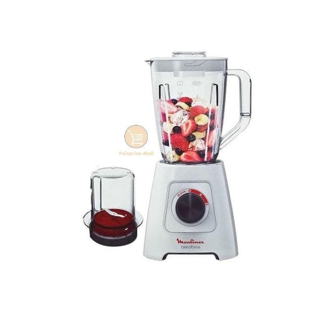 Moulinex Blendforce 2L Blender Grinder + Chopper, 600 Watts, LM422127