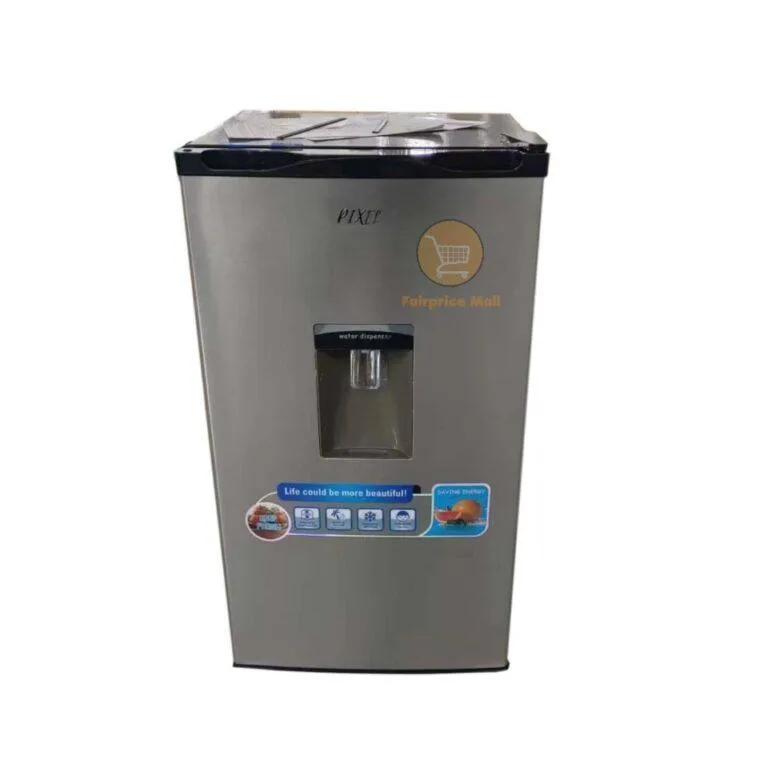 Pixel 120Litre Fridge With Water Dispenser - Silver