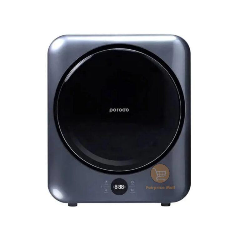 Porodo Smart 4kg LifeStyle Mini Dryer with UV Function - Silver